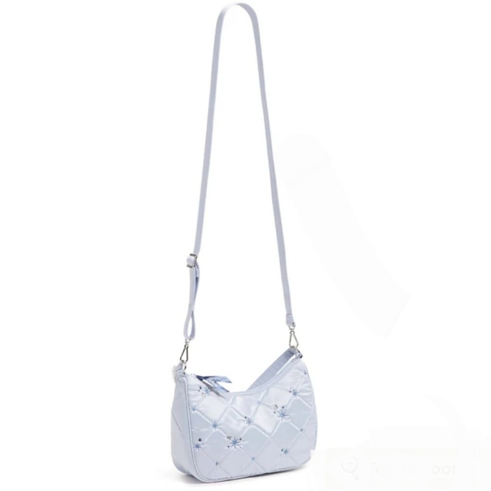 Vera Bradley Frannie Crossbody Bag & Wallet CINDERELLA PAISLEY ON MORNING GLORY - Picture 6 of 14